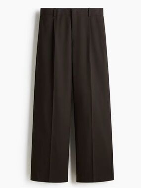H&M Loose Brown Dress Pants (38)